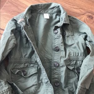 Olive green carters coat